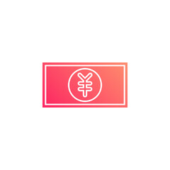 yuan vector for website symbol icon presentation