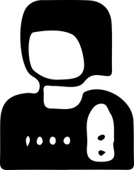 Silhouette, Vektor, human, modern, Icon, Business,