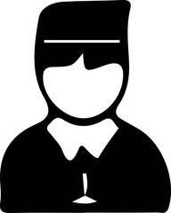 Silhouette, Vektor, human, modern, Icon, Business,