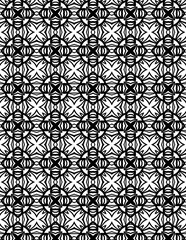 Black and white abstract geometric pattern