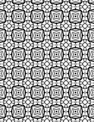 Black and white abstract geometric pattern