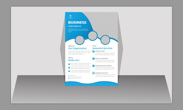 Creatively designed with heart, cleanly organized corporate Corporate flyer template suitable for advertising your business to increase your customer. Besides that, you can use it all Corporate relate