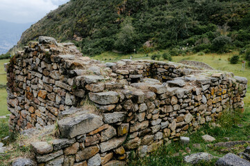 Fototapeta na wymiar Sitio arqueologico, Cojitambo en la provincia de Cañar - Ecuador