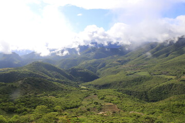 Fototapeta premium Cascada HIerve el agua en OAXACA México