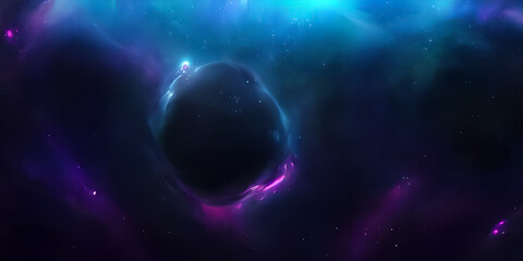 space nebula background	
