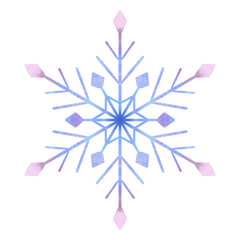 Colourful Snowflakes