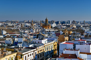 Obraz premium Church of Santa Cruz - Seville, Spain