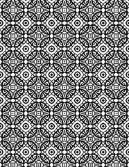 Black and white abstract geometric pattern