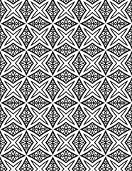 Black and white abstract geometric pattern