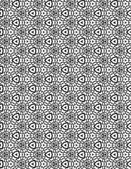 Black and white abstract geometric pattern
