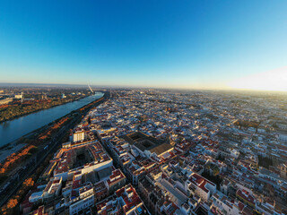 Aerial View - Seville, Spain