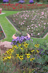 Detail Ansicht eines Parks