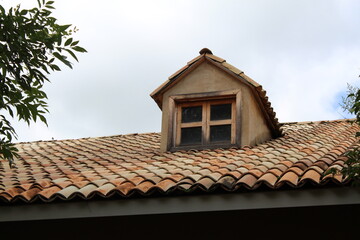 roof of the house
