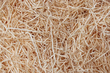 decorative straw fake hay texture background