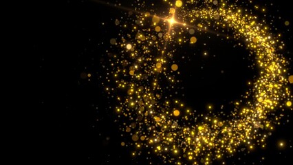 transition intro background particles swipe alpha