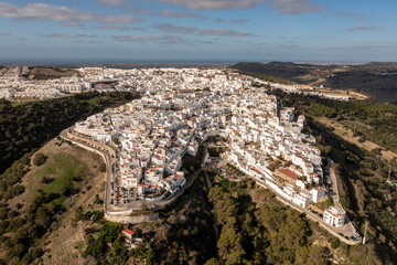 Fototapeta na wymiar Aerial View - Vejer de la Frontera