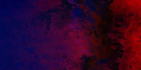 dark blue purple new year celebration background with the effect of red and black coloured mixed combination abstract background, multi-coloured old grunge wall, concrete wall coloured reflection.