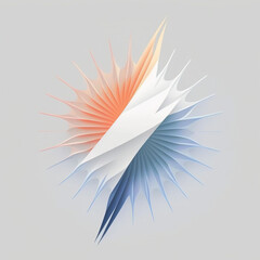 Obraz premium Creative isolated professional company or product logo, icon Generative AI