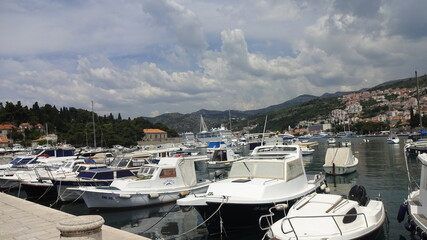 boats in marina