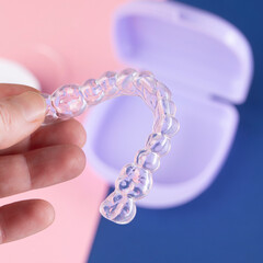 Clear orthodontics: invisible treatments with braces - 558720764
