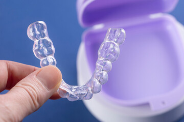 orthodontic treatment, invisible braces, new orthodontic technology - 558721788