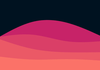 Modern colorful flow waving background. Wave Liquid shape in retro color background.