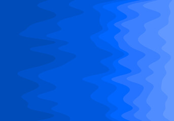 Abstract blue dark color background. Dynamic waving shapes composition.