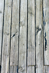 Fototapeta premium Weathered wood rustic background, grey wooden texture, background