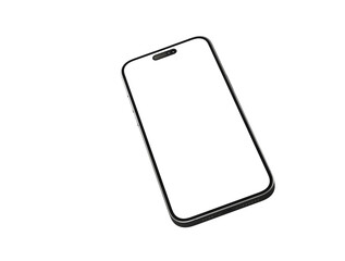 realistic smartphone template mockup for user experience presentation