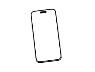 Mock up of smartphone - 3d rendering