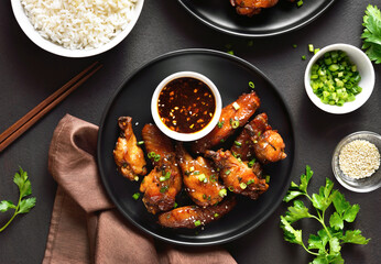 Honey-soy chicken wings