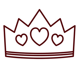 crown silhouette design