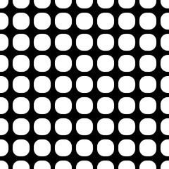 Abstract geometric seamless vector black and white