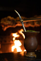 Mate e bom chimarrão.