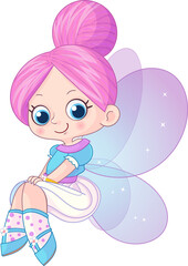 cute fairy character doll