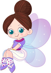 cute fairy character doll