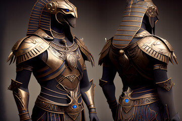Armor Designs for the Modern Egyptian Army Influenced by Ancient Egypt