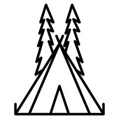 camping icon