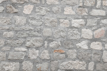 stone wall texture background built rock brick