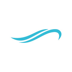 Abstract Wave Water Element Vector Template