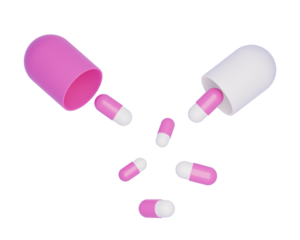 Pharmacy concept Health care add minimal style Medical drugs Safe treatment and protection from diseases  3d aid render illustration