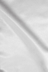 Obraz premium White silk fabric texture, Satin fashion Background for content
