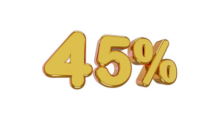 45%