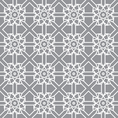Seamless islamic pattern. Background vector illustration. Seamless girih pattern. Traditional Islamic Design. Mosque decoration element. Seamless geometric pattern. Vector decorative ornamental patter