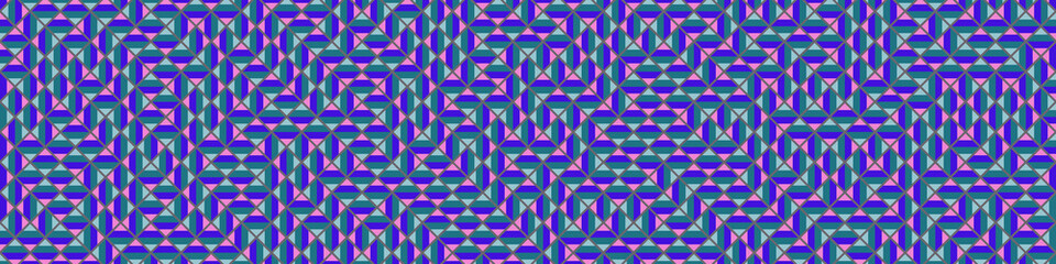 Color Rhombus tile tessellation pattern illustration