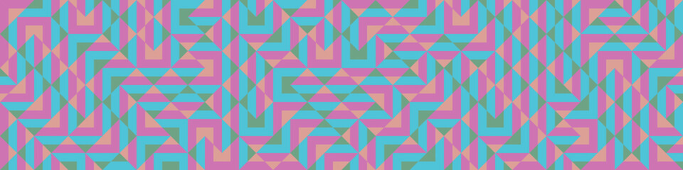 Color Rhombus tile tessellation pattern illustration