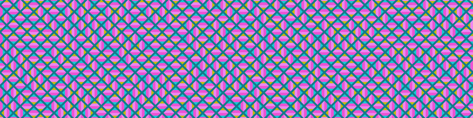 Color Rhombus tile tessellation pattern illustration