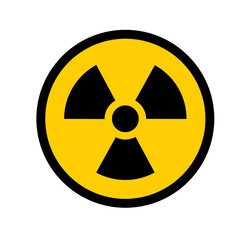 radiation warning sign