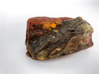 Natural Baltic amber from Poland.