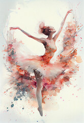 ballet dancer in action